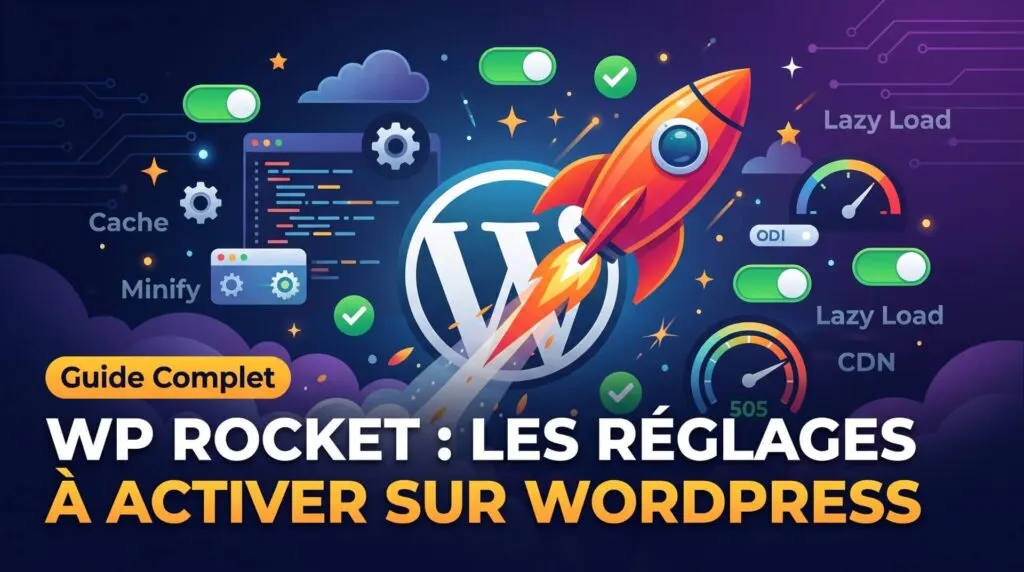 WP Rocket les réglages à activer sur WordPress