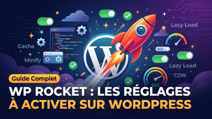 WP Rocket les réglages à activer sur WordPress
